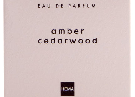 eau de parfum amber & cedarwood 60ml