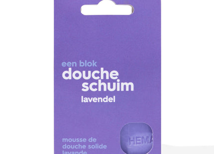 block shower foam lavender 65g