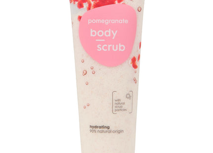 body scrub vegan - pomegranate