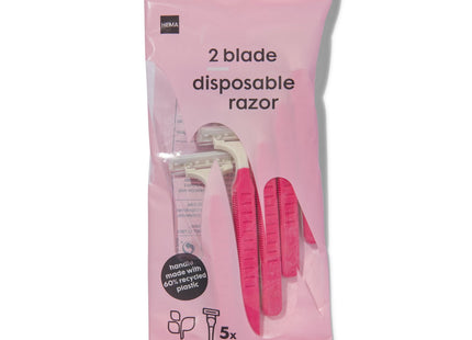 disposable razor blades 2 blade - 5 pcs