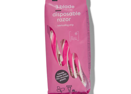 disposable razor blades 3 blade - 8 pcs