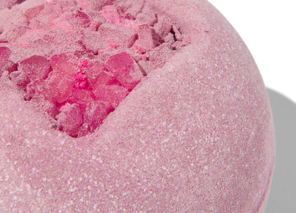 bath bomb with sea salt purple