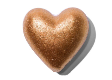 bath bomb heart gold