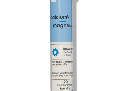 calcium-magnesium bruistabletten - 20 stuks