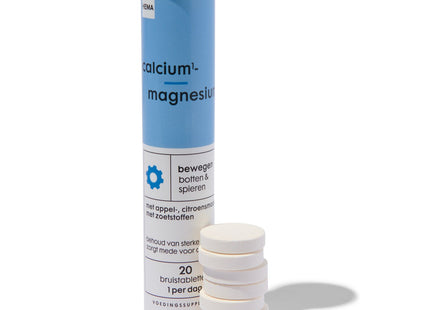 calcium-magnesium effervescent tablets - 20 pcs