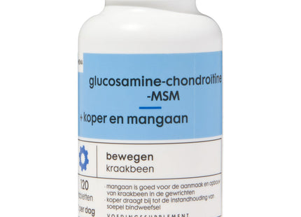 glucosamine-chondroïtine-MSM + koper en mangaan