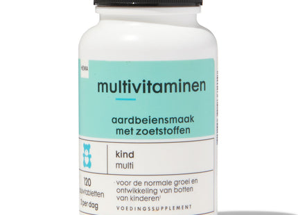 multivitamin chewing bear strawberry flavor - 120 pcs