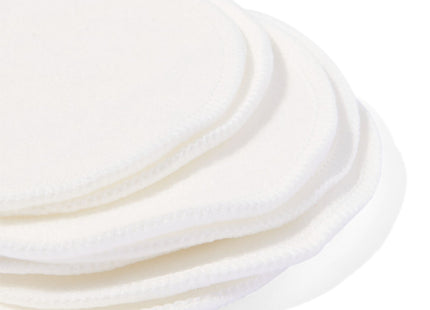 reusable make-up pads bamboo with washing and storage bag - 10 pieces