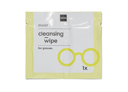 moist glasses cleaning cloths - 30 pcs