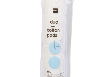 cotton pads 220 gram cotton - 80 pieces