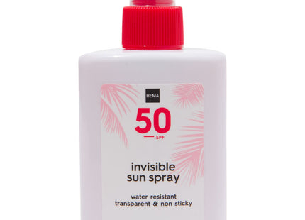 invisible sunspray SPF50 - 200ml  Dutchshopper