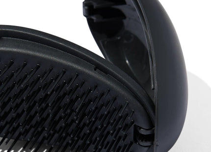 anti-tangle travel hair brush