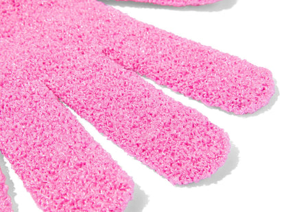 scrub glove pink