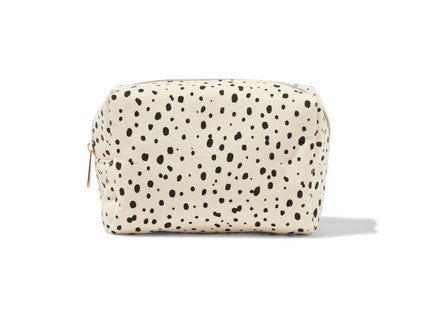 toiletry bag speckles 9x18x13