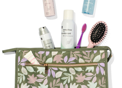 toiletry bag with flowers 19x29x10