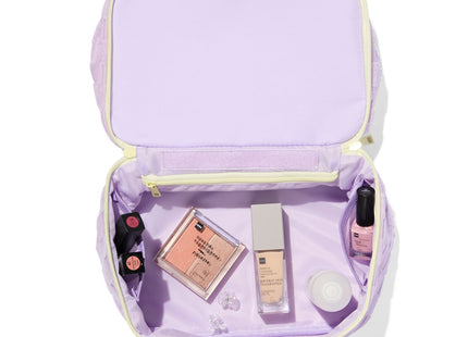 beauty case with organizer 17x25x15 terry cloth