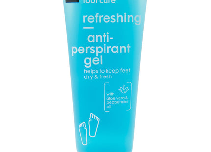 verfrissende anti-transpirant gel voor voeten 75ml