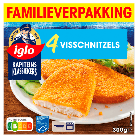 Iglo Captain Classics Fish Schnitzel