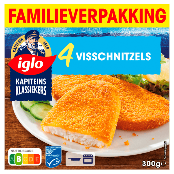 Iglo Captain Classics Fish Schnitzel