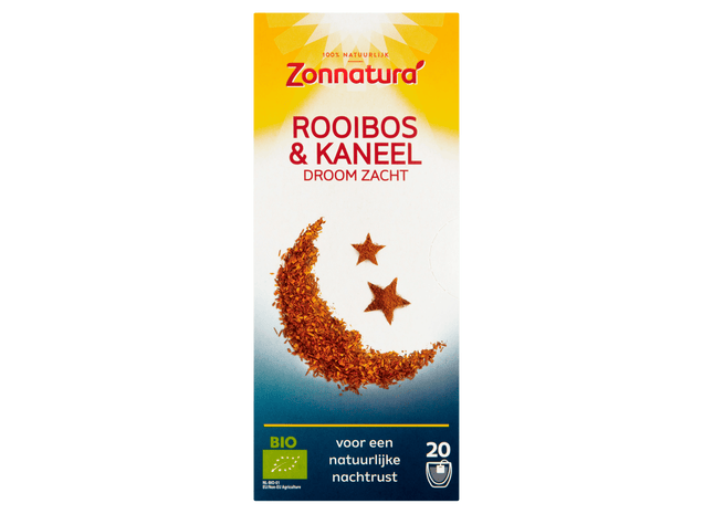 Zonnatura Rooibos & Kaneel Droom Zacht thee