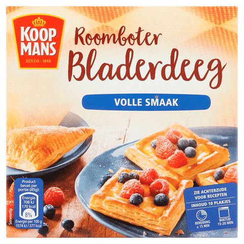 Koopmans Puff Pastry Butter