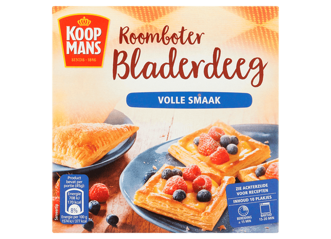 Koopmans Bladerdeeg Roomboter
