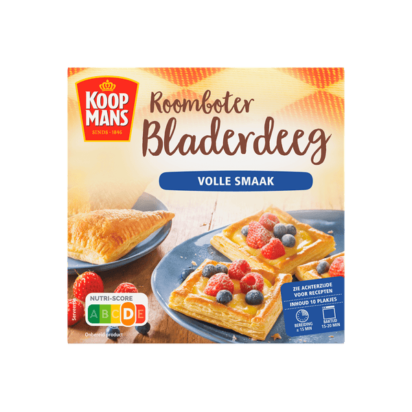 Koopmans Blätterteig mit Rahmbutter