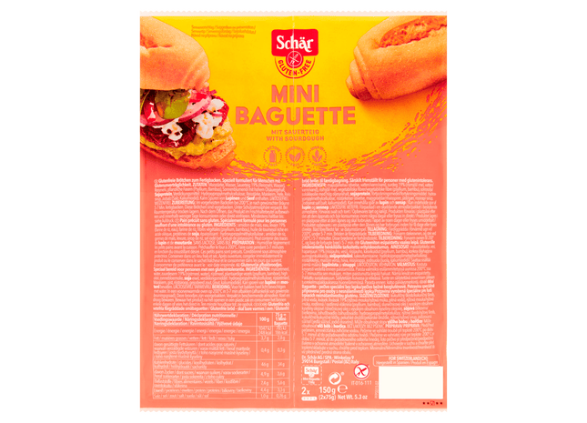 Schär Glutenvrije mini baguette
