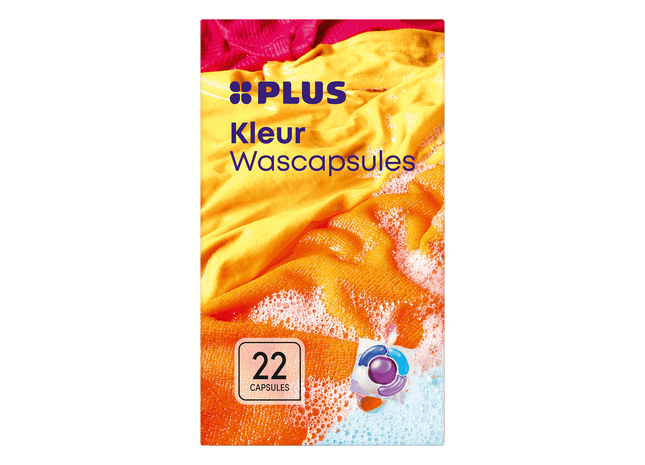 Wascapsules kleur 22st