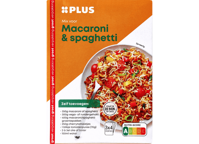 Mix voor Macaroni-Spaghetti