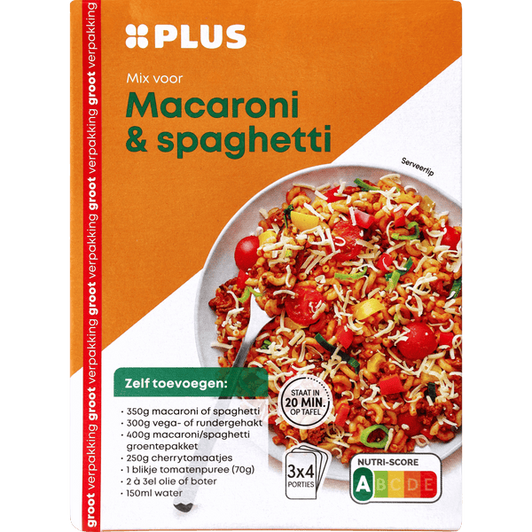 Mix voor Macaroni-Spaghetti