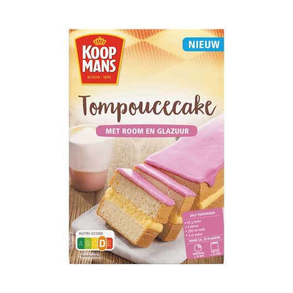 Koopmans Tompoucecake