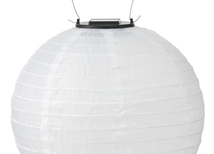 solar tuinlampion Ø28cm  wit  Dutchshopper