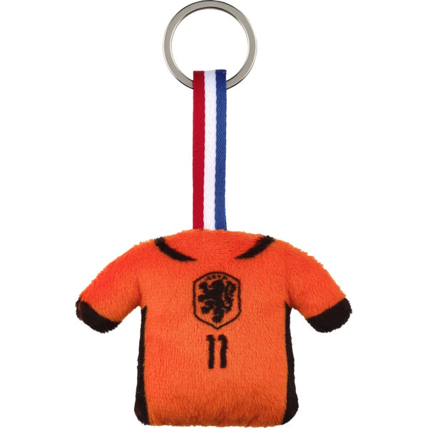Oranje sleutelhanger shirt