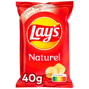 Lays Chips naturel kleinverpakking