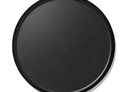 kaarsonderzetter - Ø 33 cm - zwart