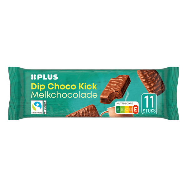 Dip Choco Kick melkchocolade koekjes