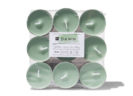 geur sfeerlichten dawn - 18 stuks