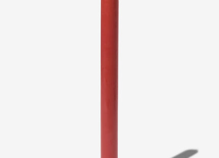 long household candles Ø2.2x29 stone red - 12 pieces