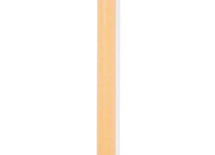 rustic long household candle Ø2.2x27 light orange