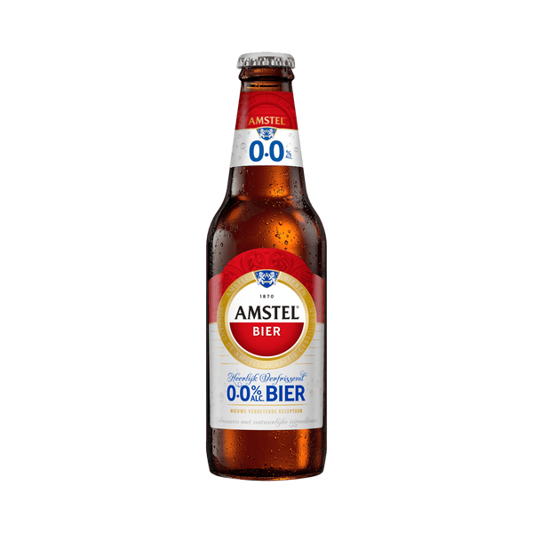 Amstel Pilsener 0.0 bier fles