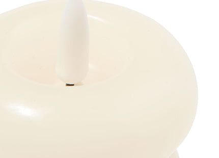 LED shaped candle Ø6x14 ivory