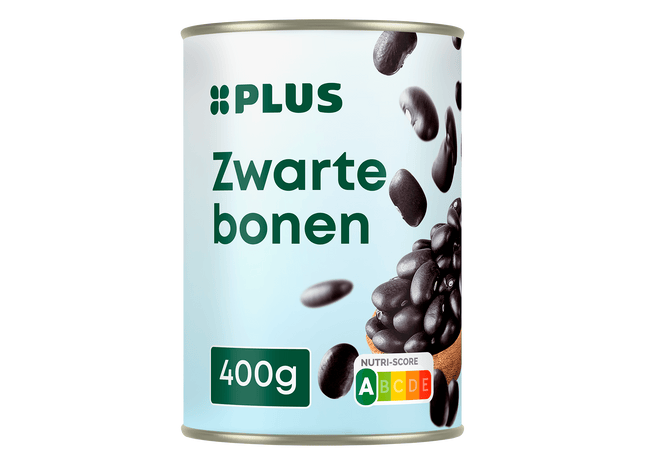 Zwarte bonen 0% zout toegevoegd