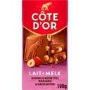Côte d'Or Milk Chocolate Bar with Raisins and Hazelnuts