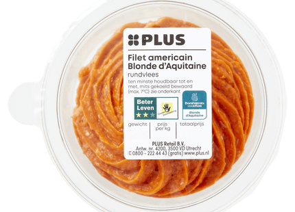 Filet americain Blonde d'Aquitaine