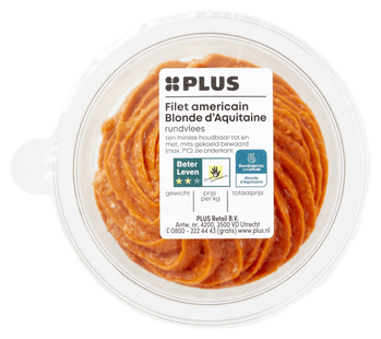 Filet americain Blonde d'Aquitaine