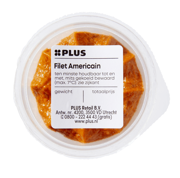 Filet americain cup