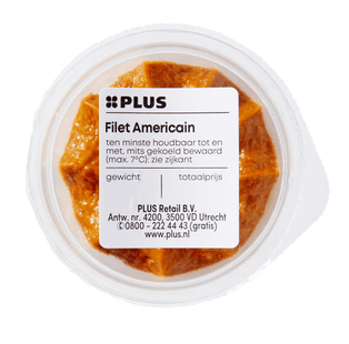 Filet americain cup