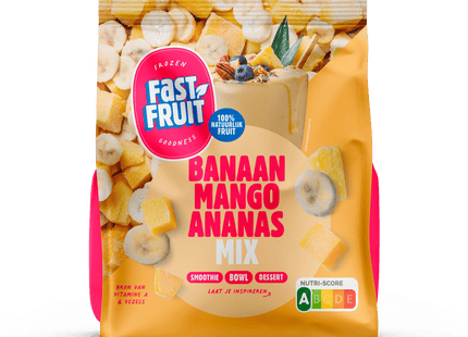 Fast Fruit Mix Banana, Mango, Pineapple