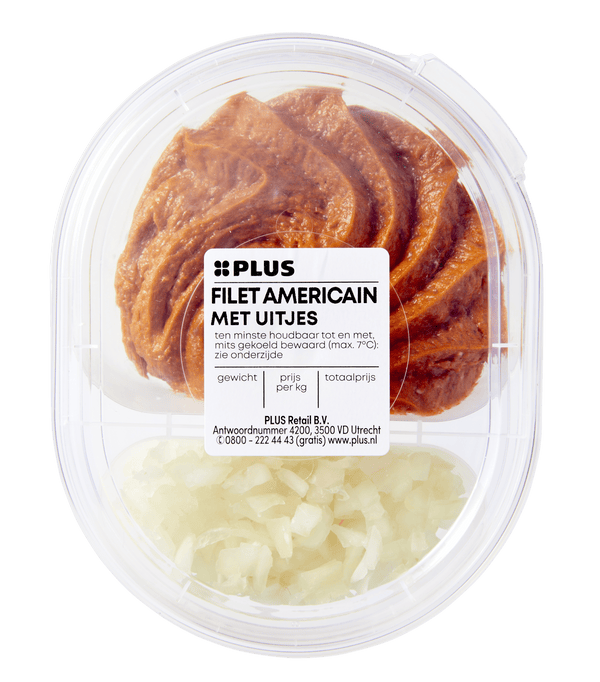 Filet americain met ui